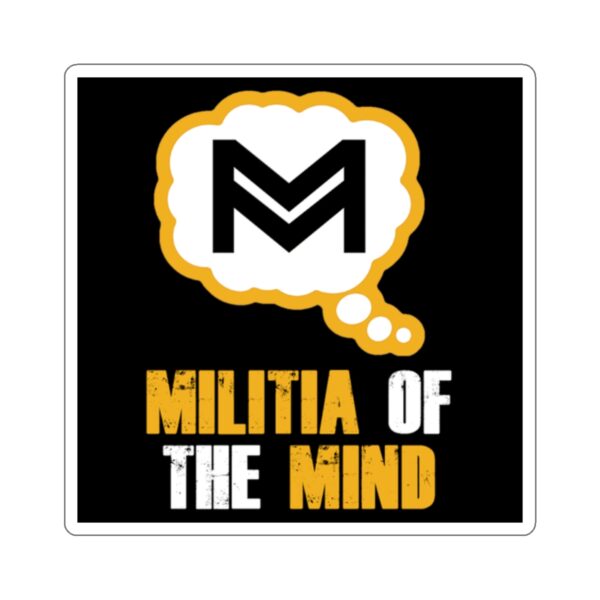 Militia of the Mind Sticker - Image 4